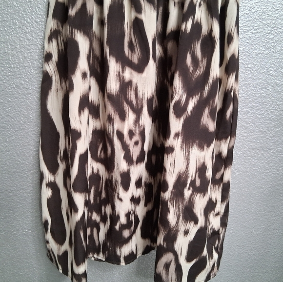 NWT Soprano Faux Wrap Animal Print Mini Dress    Size S - Picture 12 of 14